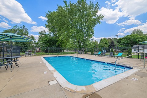 take a dip in our resort style pool
