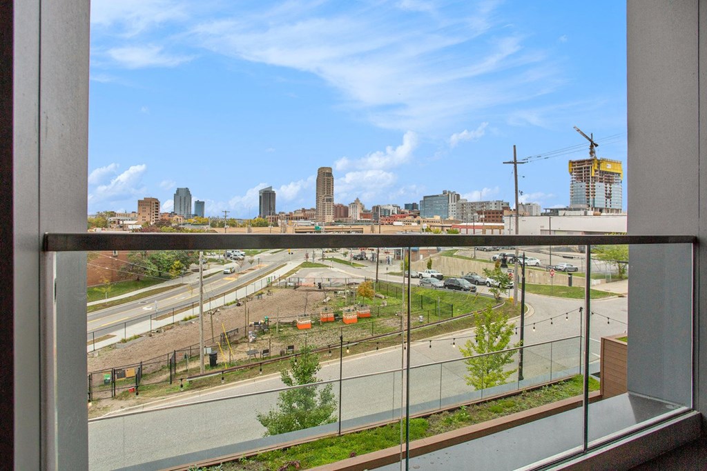 234 Market Apartments Outdoor Patio Lounge With View