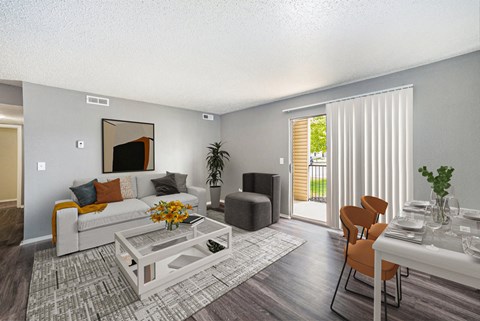 Furnished Living Room