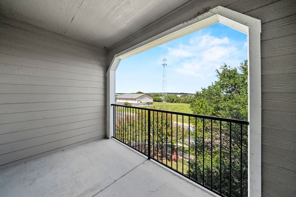 APARTMENT BALCONY WITH A VIEW