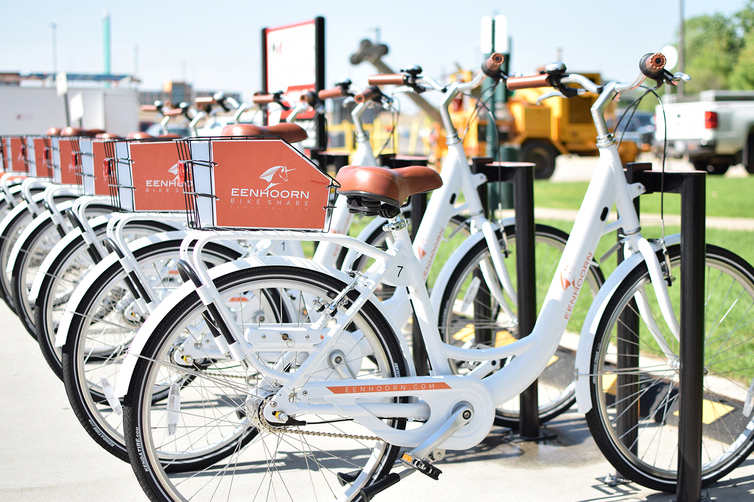 The Plaza Apartments in Grand Rapids, MI Eenhoorn  Complimentary Bike Share Program