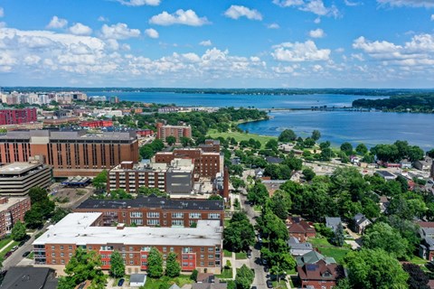 View of Longfellow Lofts community