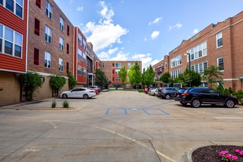 Community parking lot