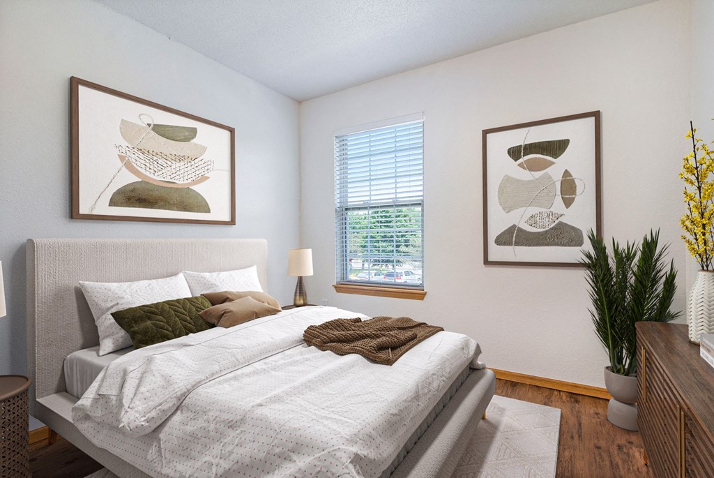 Savannah Trace townhomes bedroom
