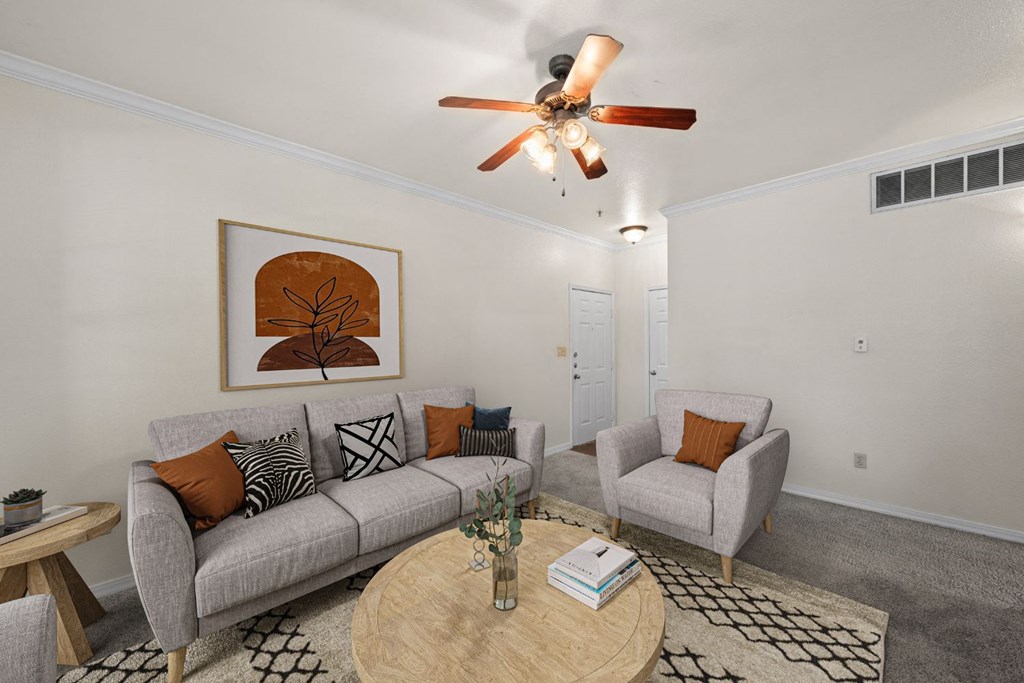 Standard Living Room Staged