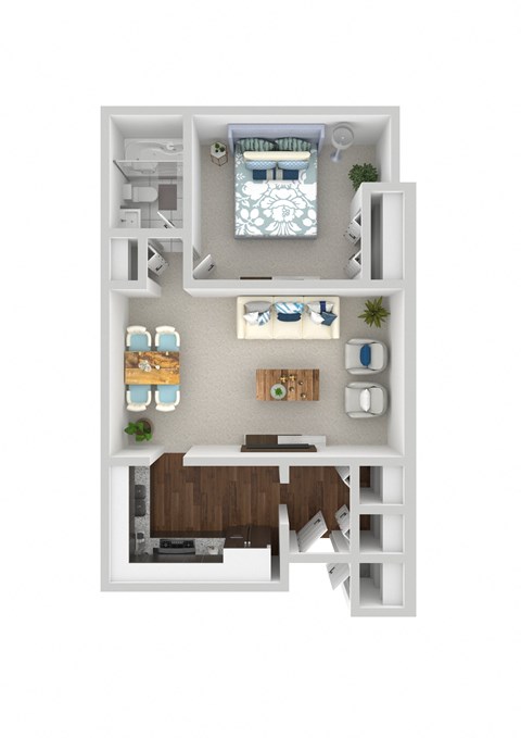 Greenwycke Crossings 1 Bedroom Apartment