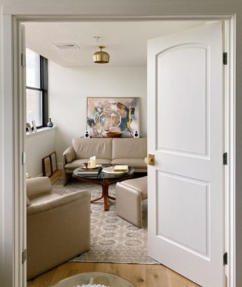 Loft Apartments In Grand Rapids - Living Room - Photo Gallery 2