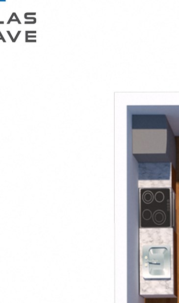Studio 1 bath floor plan K Studio 1 bath floor plan Kat Douglas Enclave - Opening February 2023, Miami, Florida