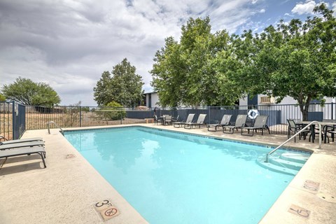our apartments have a swimming pool