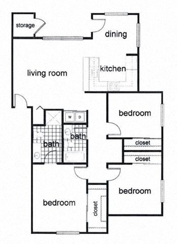 220 South 6th Street 2-3 Beds Apartment for Rent - Photo Gallery 23