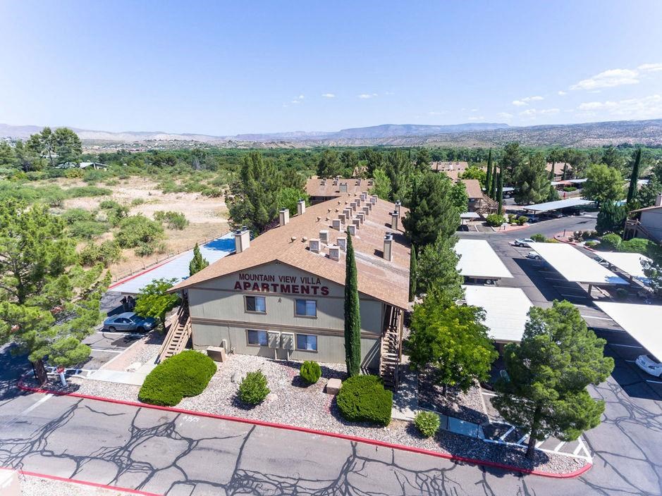 Aerial View Of Community at Mountain View Villa Apartments, Cottonwood, AZ