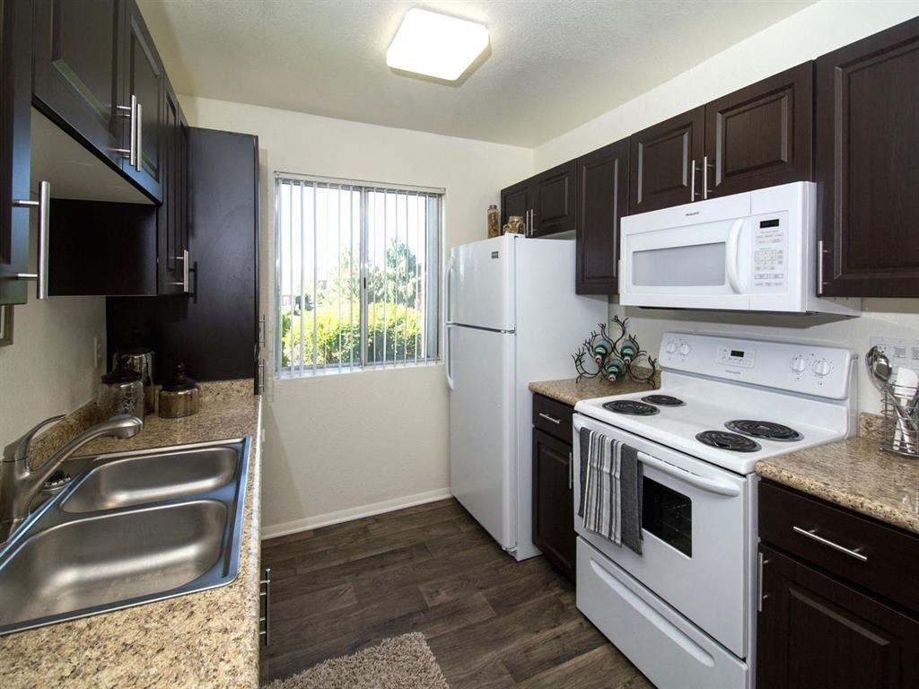 Fully Equipped Kitchen at Country Club Terrace Apartments, Flagstaff, AZ