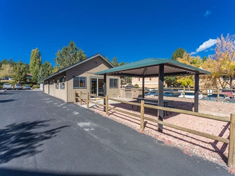 Small Outdoor Gazebo at University Square Apartments, Arizona