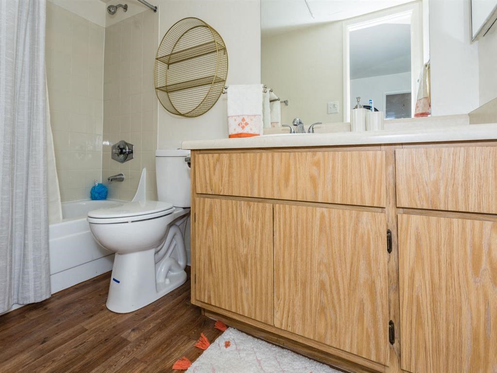 Spa Inspired Bathroom at University Square Apartments, Flagstaff, Arizona