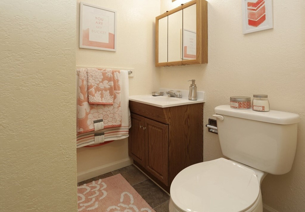 a small bathroom with a toilet and a sink