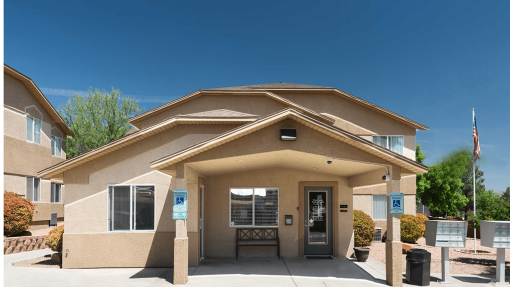 our office is located in the front of our building