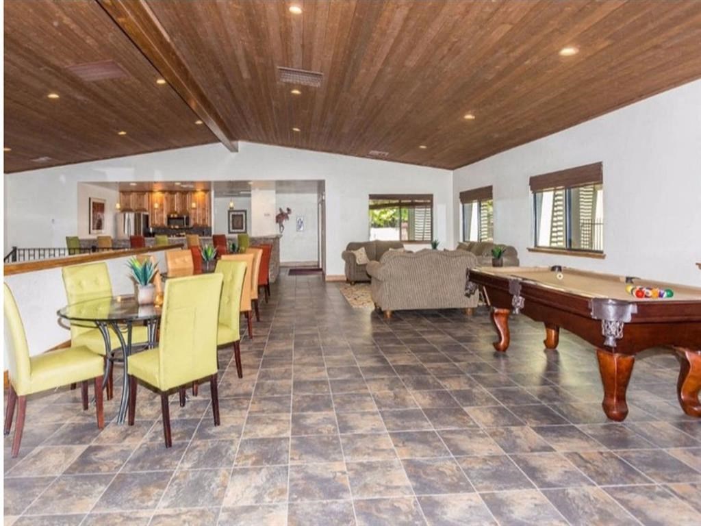 Clubhouse With Billiards Table at Country Club Terrace Apartments, Flagstaff, 86004