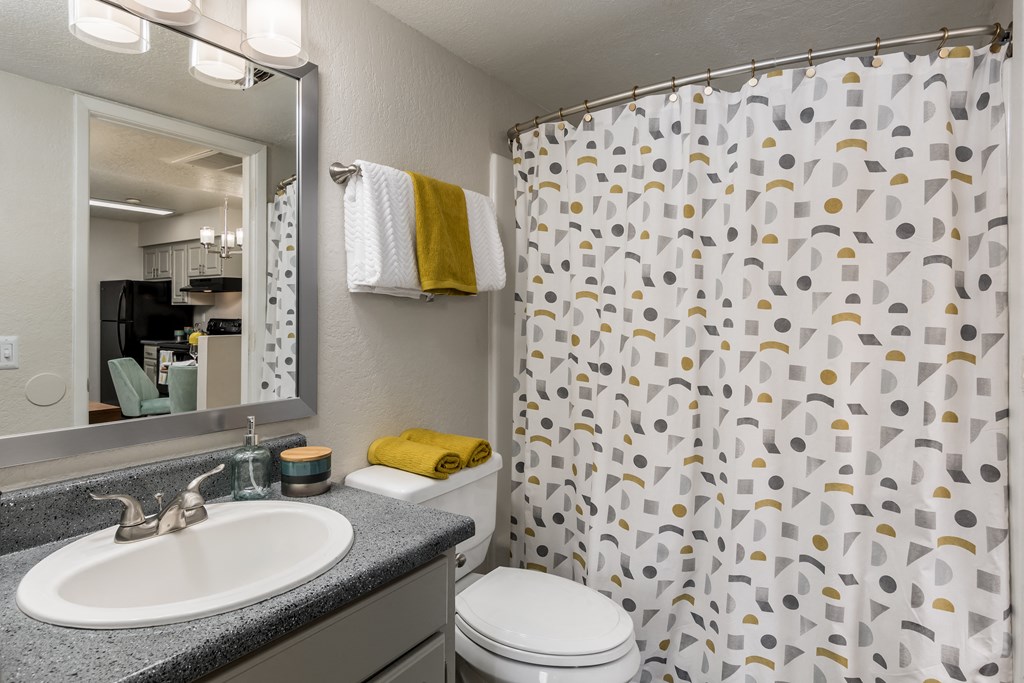 our apartments offer a bathroom with a shower
