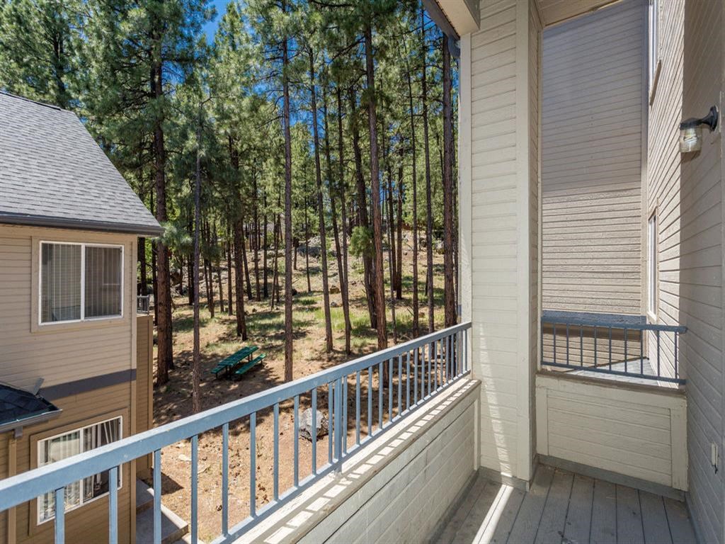 Large Balcony at Highland Village Apartments, Flagstaff, AZ, 86001