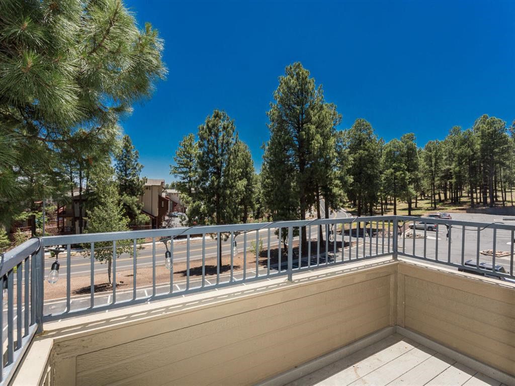 View From Balcony at Highland Village Apartments, Flagstaff, AZ