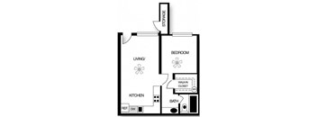 a floor plan of a small house