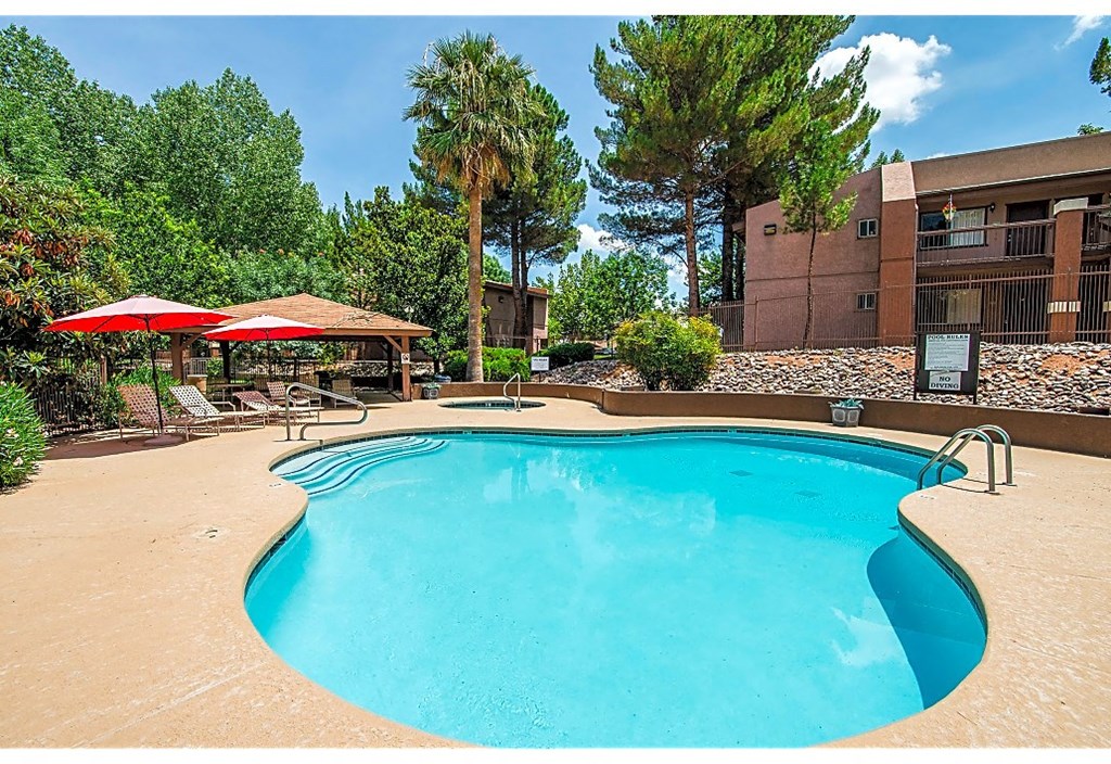 take a dip in our resort style swimming pool