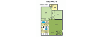 the palms floor plan 2 bedroom 1 bath