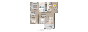 3 Bedroom