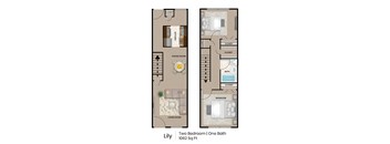 the allegheny apartment floor plan
