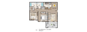 2 Bedroom