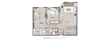 Two Bedroom One Bath