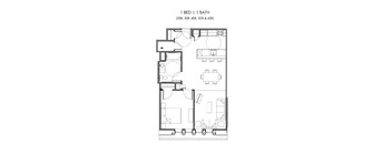 Floorplan 208, 308, 408, 508, 608