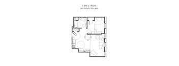 Floorplan 210, 310, 410, 510, 610