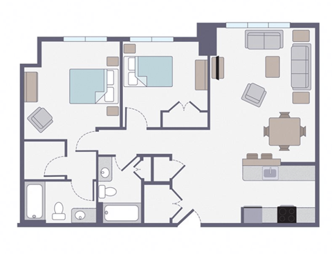 2 Bedroom