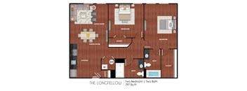 Longfellow - 2 Bedroom 2 Bath