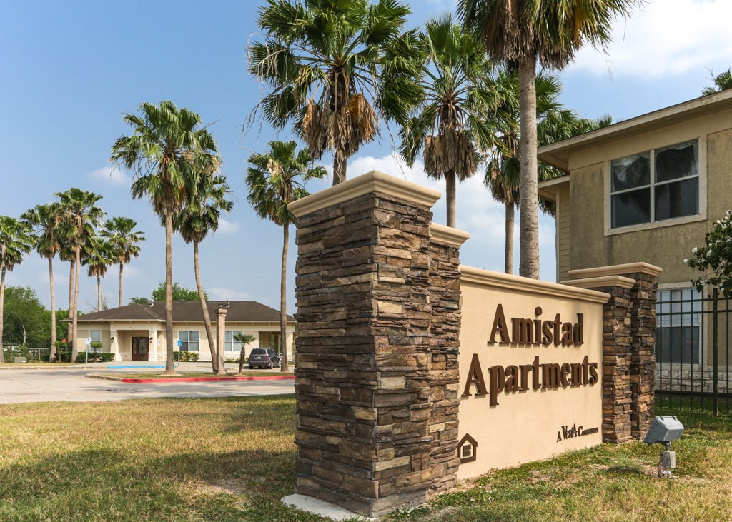 Exterior Apartment Sign