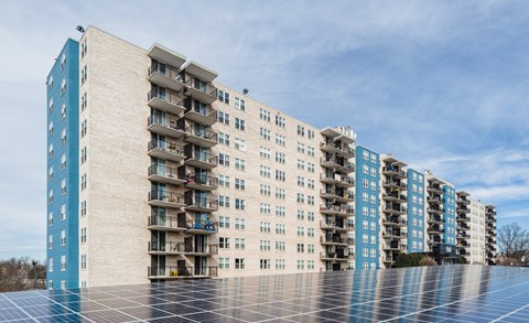 Building Outside View at 800 Southern Avenue Apartment Homes, Washington, DC