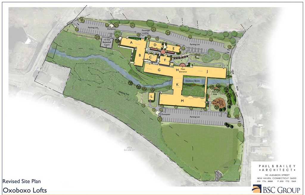 Sitemap at Oxoboxo Lofts, Uncasville, Connecticut