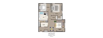 Floorplan - 2 Bedroom