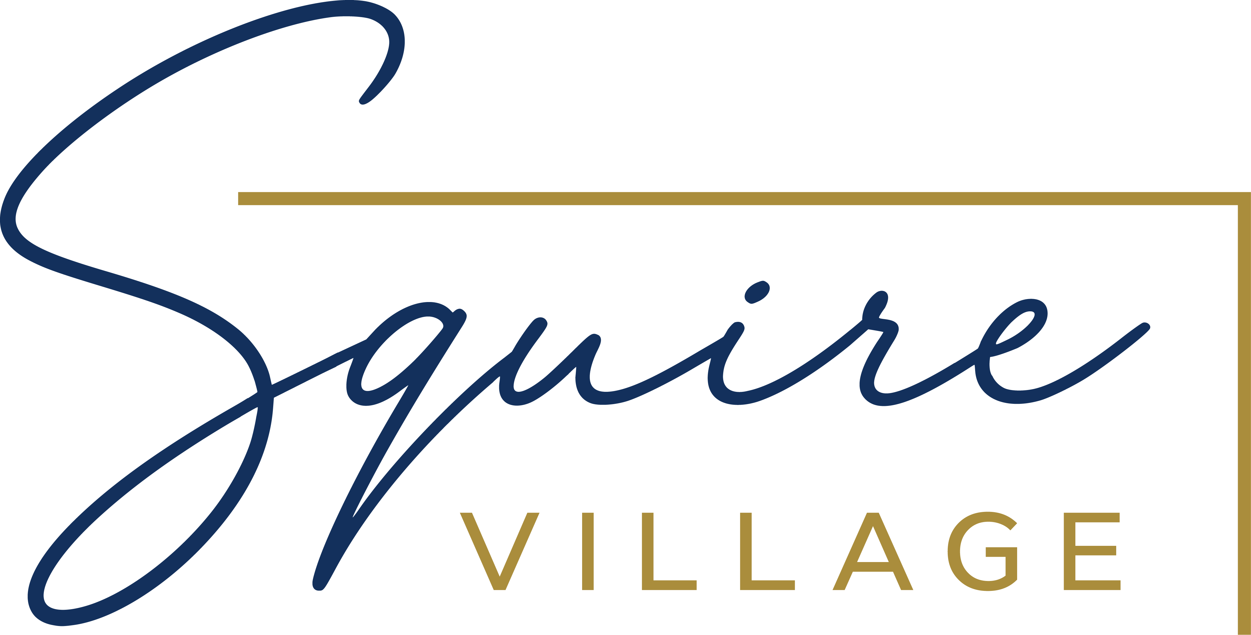 A logo with the word Squire in cursive font.