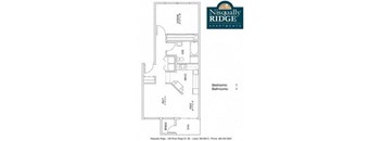 1 Bedroom A Floorplan
