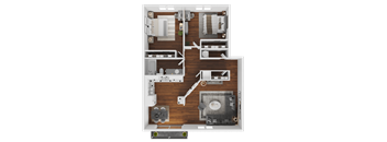 TR 2x1 floor plan layout