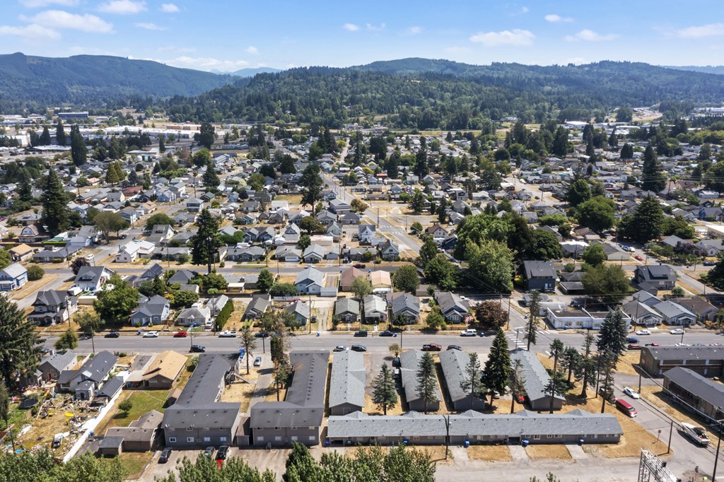arial view of the city of sierra vista