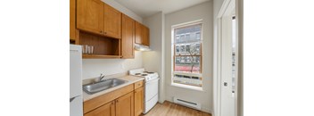 Kitchen with appliances