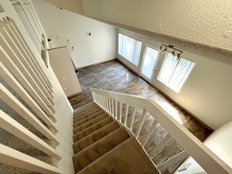 View from 2nd story loft