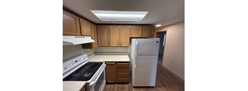 Large kitchen with plenty of storage