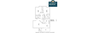 2 Bedroom Floorplan B