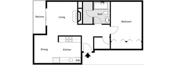 1 Bedroom Home