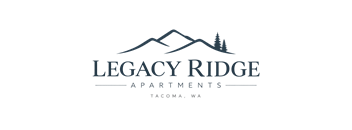 A logo for Legacy Ridge Apartments in Tacoma, WA.