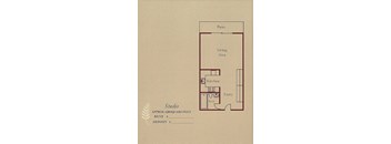 a drawing of a floor plan of a house